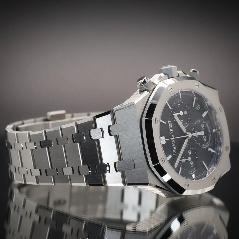 Audemars Piguet Royal Oak Chronograph 41mm Rauchblaues Zifferblatt Edelstahl — 2 von 7
