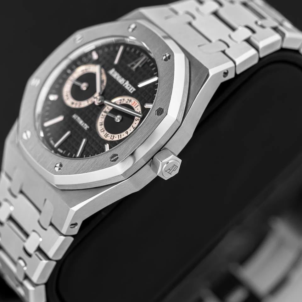 Audemars Piguet Royal Oak Day-Date 39mm schwarzes Zifferblatt Edelstahl — 2 von 10