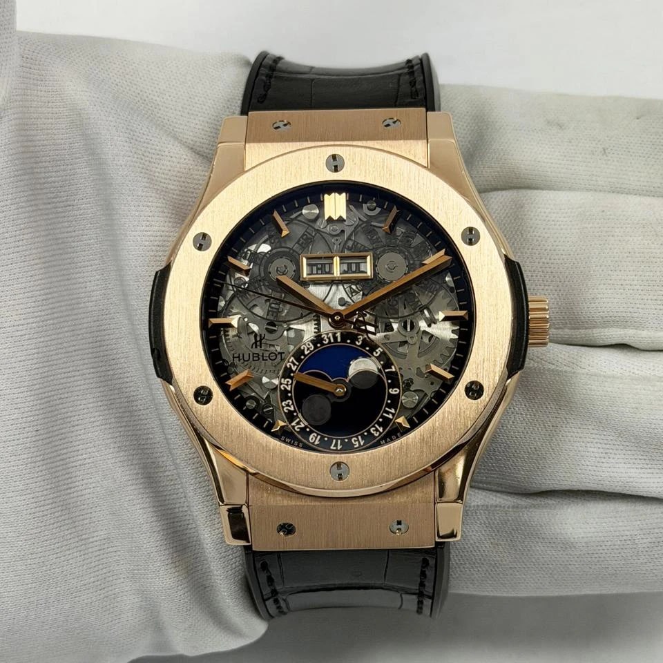 Hublot Classic Fusion Aerofusion Moonphase 45mm RG Skelett Zubehör 517.OX.0180.LR — 1 von 14