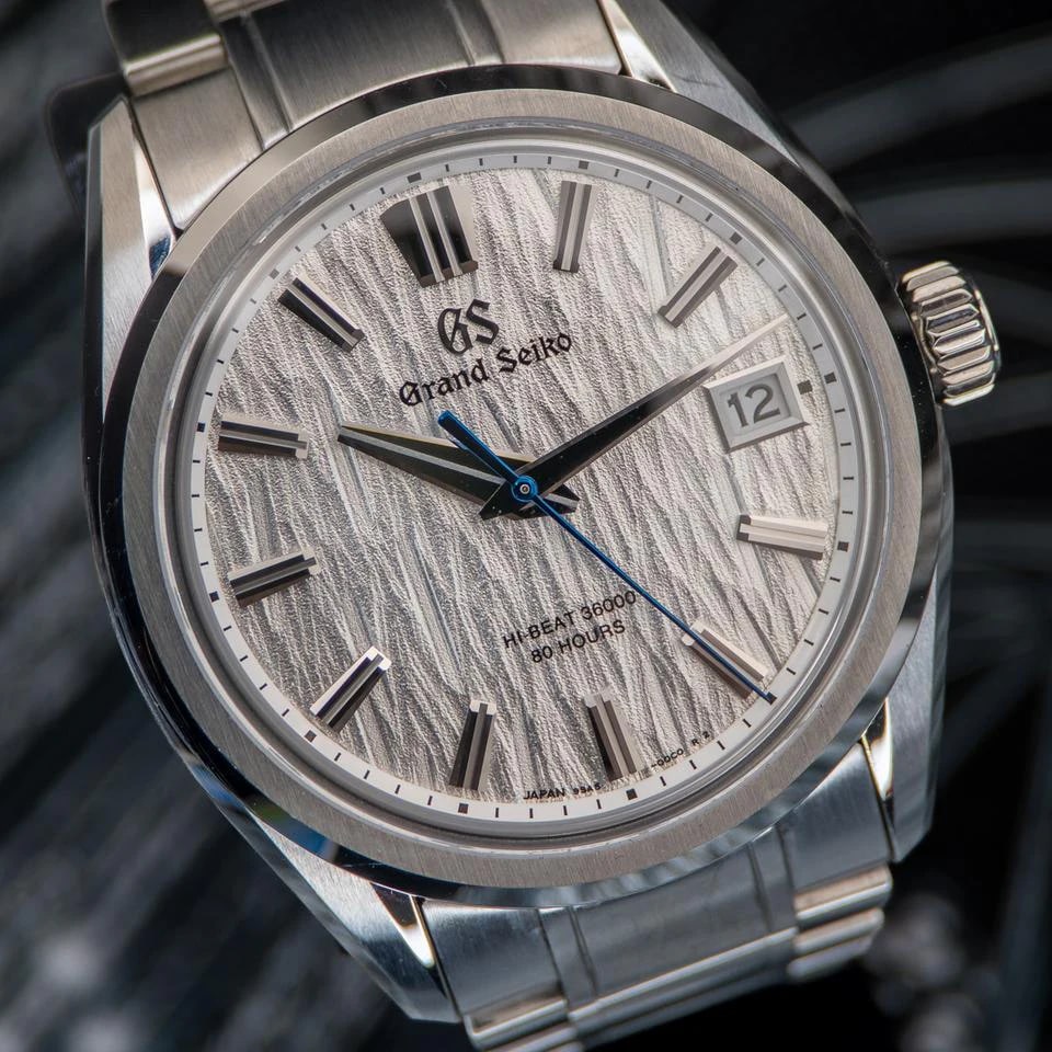 Grand Seiko Evolution 9 Hi-Beat 36000 40mm Weißbirke Zifferblatt Edelstahl — 1 von 12